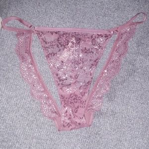 NWT Victoria Secret Pantie - Rose Gold